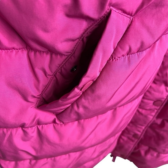 Boden Pink Thompson Long Puffer Coat Jacket - Picture 8 of 11